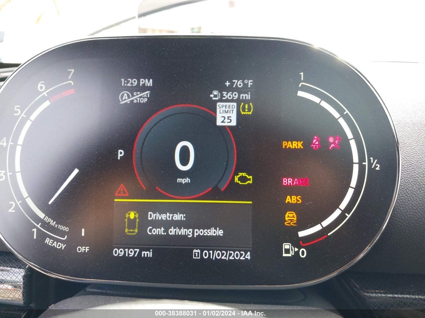 2023 MINI COOPER 2.0L I4   N(VIN: WMWXJ1C06P2T64948