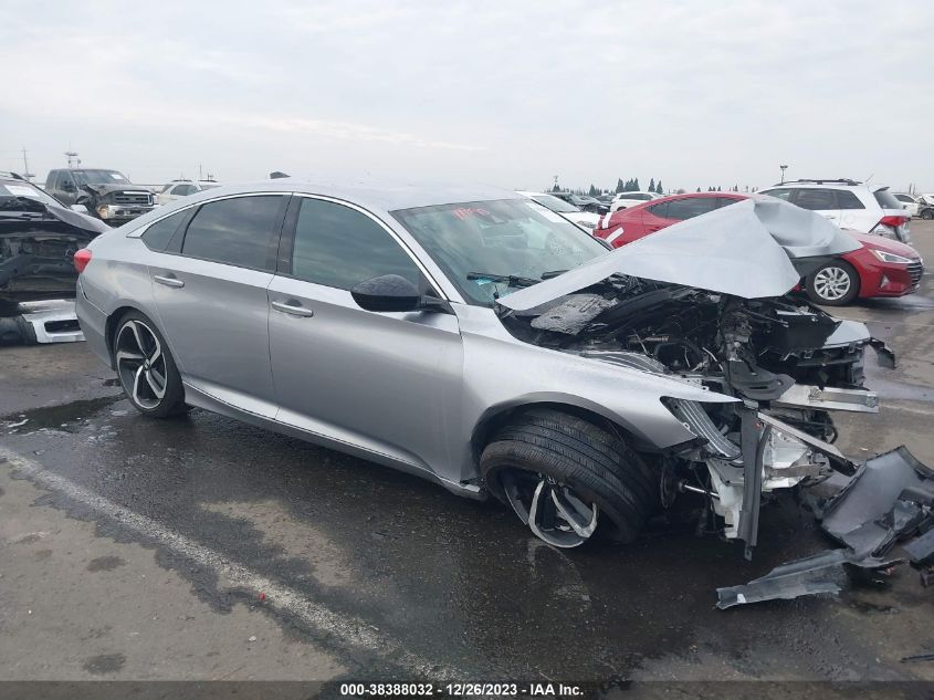 2021 HONDA ACCORD SPORT - 1HGCV1F36MA122689