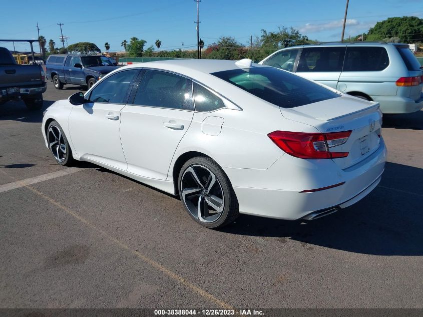 2018 HONDA ACCORD SPORT - 1HGCV1F37JA222974
