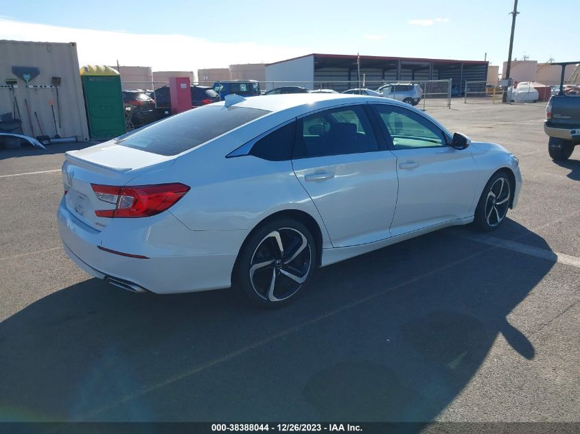 2018 HONDA ACCORD SPORT - 1HGCV1F37JA222974