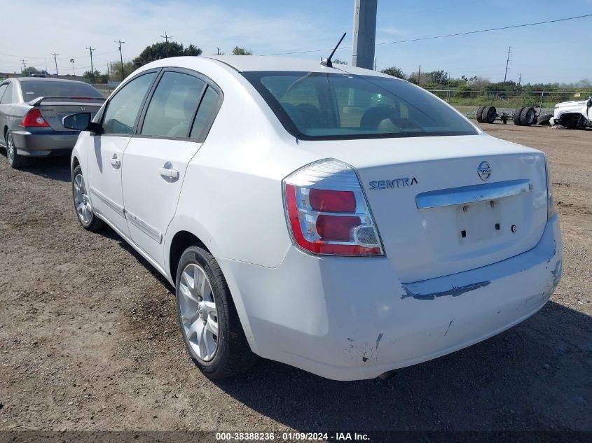 3N1AB6AP1AL606279 | 2010 NISSAN SENTRA