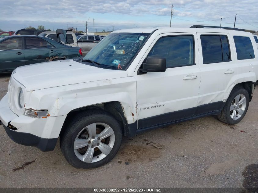 2016 JEEP PATRIOT LATITUDE - 1C4NJPFA4GD794869