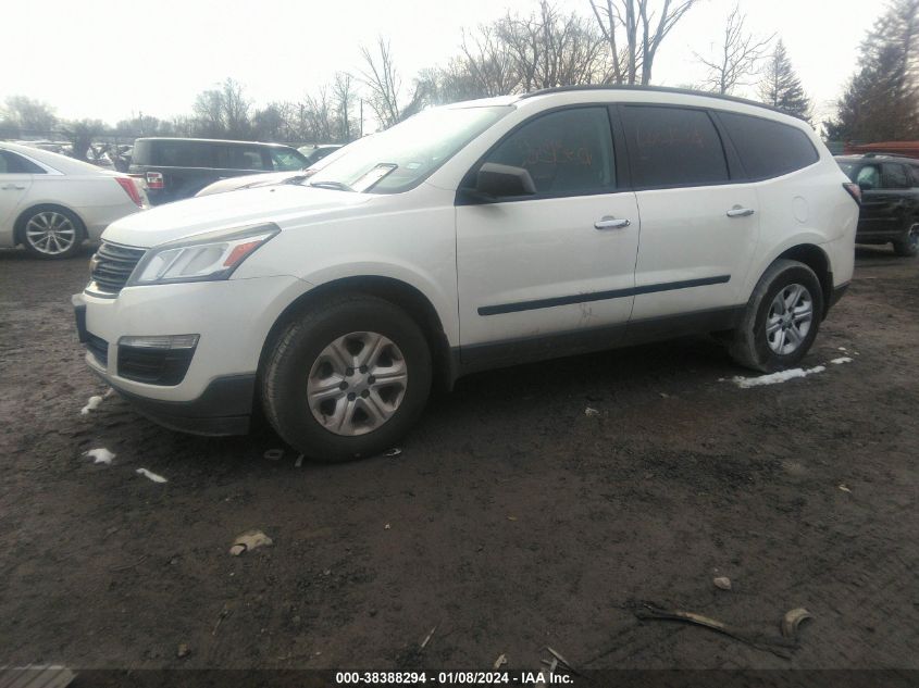 2013 CHEVROLET TRAVERSE LS - 1GNKRFEDXDJ258711