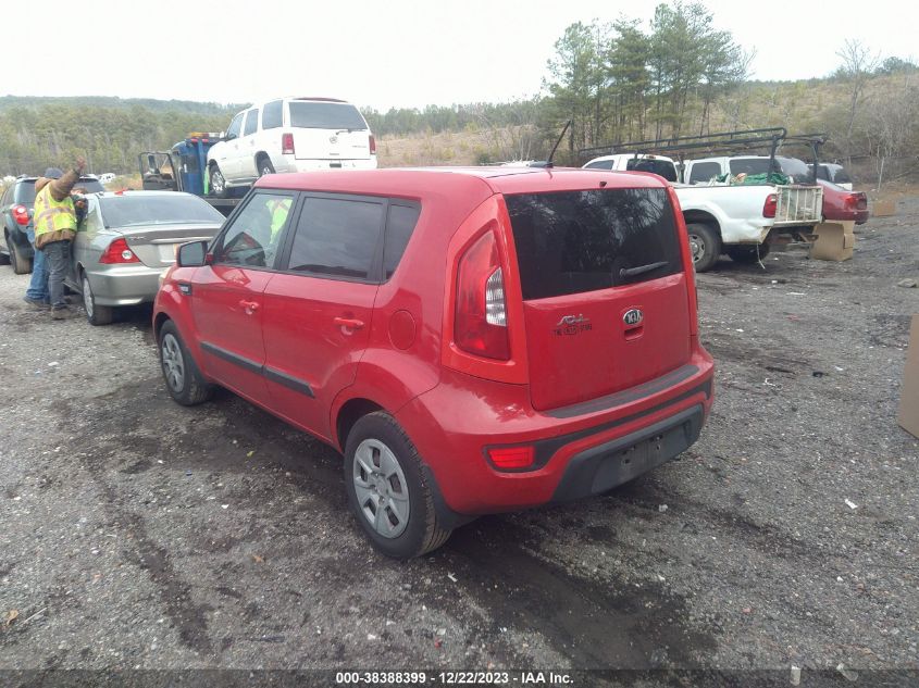 2013 KIA SOUL - KNDJT2A56D7621435