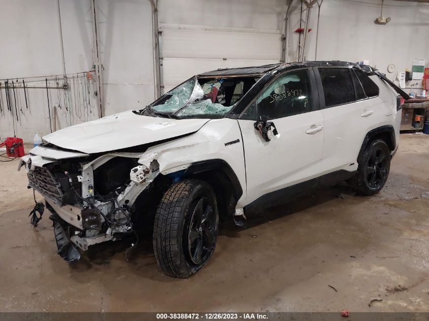 2020 TOYOTA RAV4 XSE HYBRID - 4T3EWRFV8LU002574