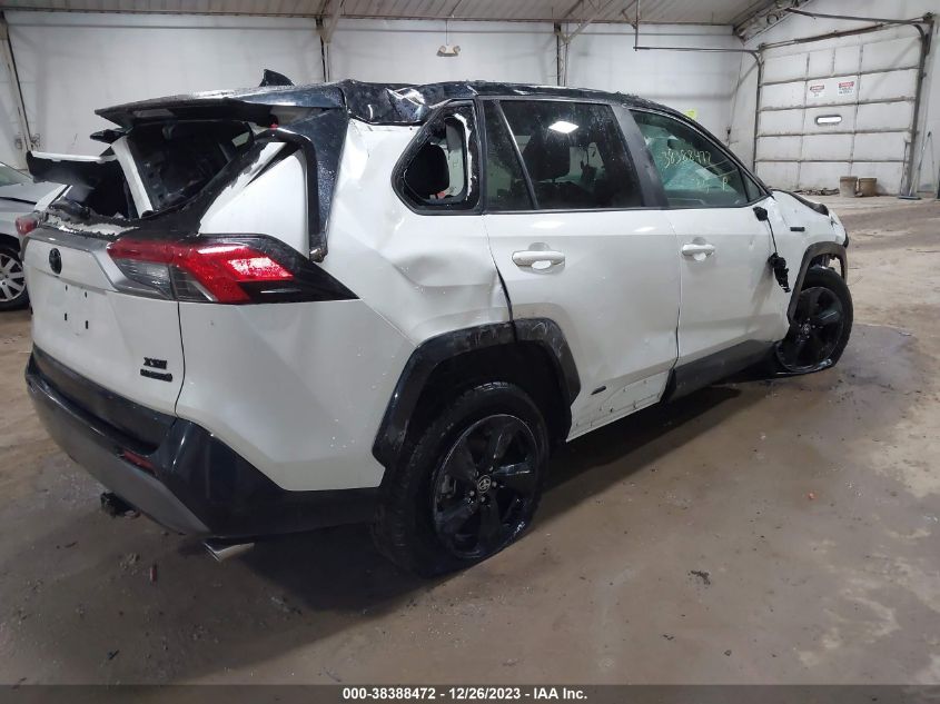 2020 TOYOTA RAV4 XSE HYBRID - 4T3EWRFV8LU002574
