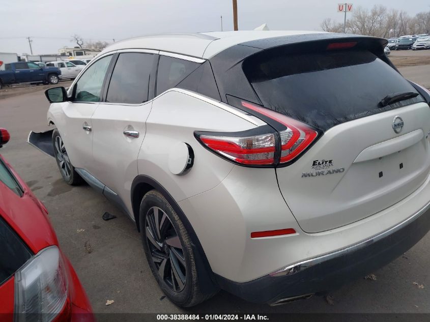 2016 NISSAN MURANO S/SL/SV/PLATINUM - 5N1AZ2MH7GN114818