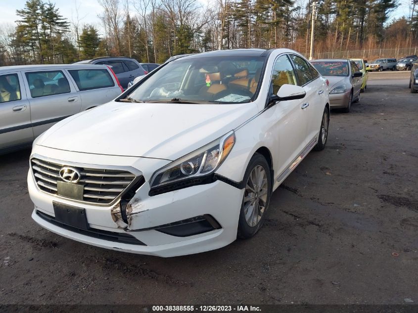 2015 HYUNDAI SONATA LIMITED - 5NPE34AF1FH100434