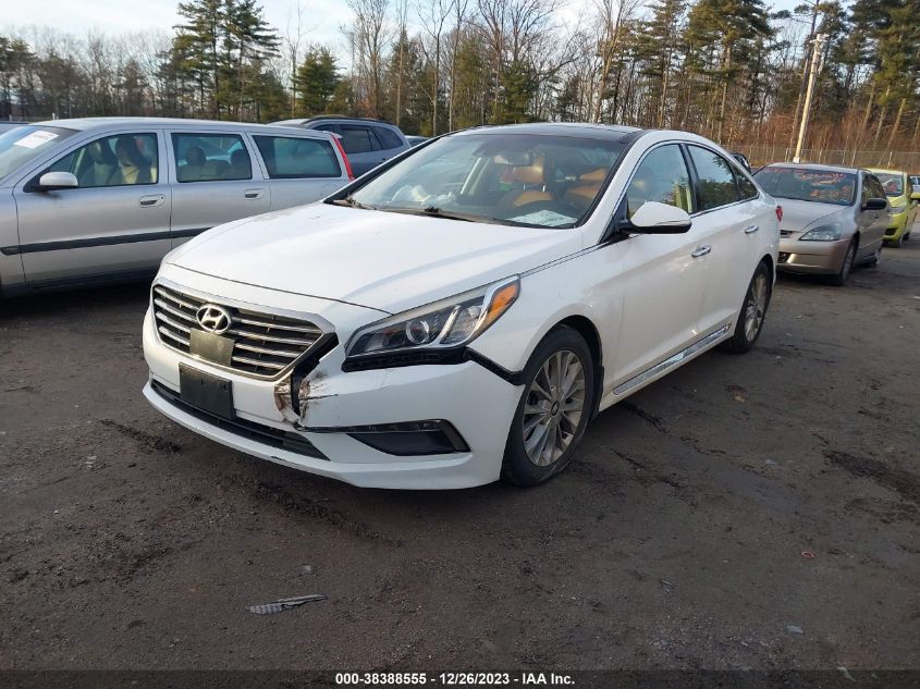 2015 HYUNDAI SONATA LIMITED - 5NPE34AF1FH100434