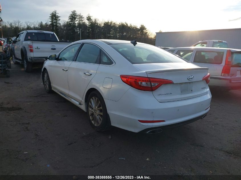 2015 HYUNDAI SONATA LIMITED - 5NPE34AF1FH100434