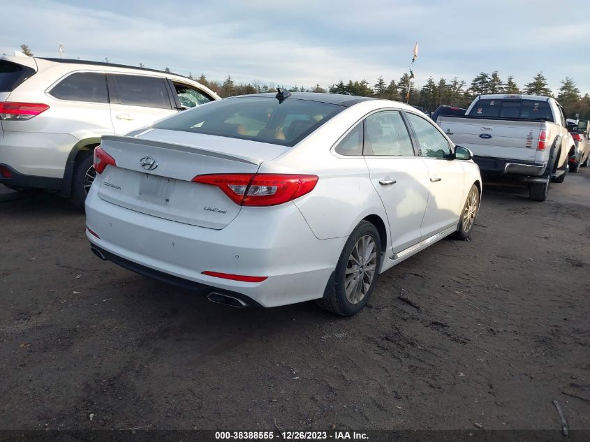 2015 HYUNDAI SONATA LIMITED - 5NPE34AF1FH100434