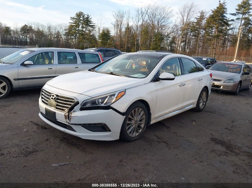 2015 HYUNDAI SONATA LIMITED - 5NPE34AF1FH100434