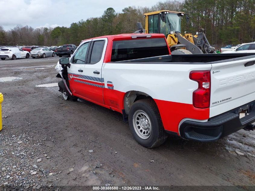 2020 CHEVROLET SILVERADO 1500 2WD  STANDARD BED WT - 1GCRWAEF9LZ350137