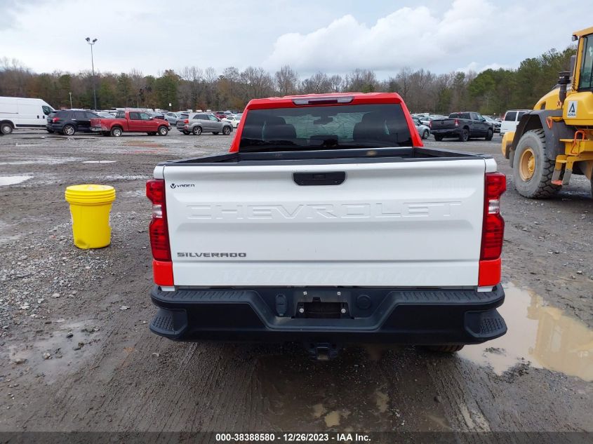 2020 CHEVROLET SILVERADO 1500 2WD  STANDARD BED WT - 1GCRWAEF9LZ350137