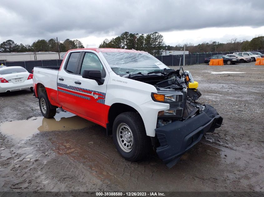 2020 CHEVROLET SILVERADO 1500 2WD  STANDARD BED WT - 1GCRWAEF9LZ350137