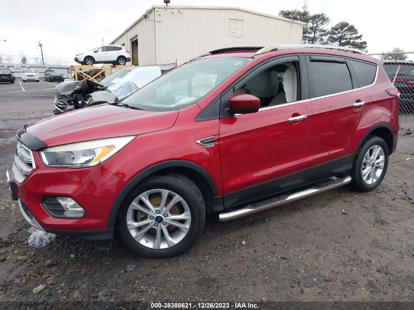 2017 FORD ESCAPE SE - 1FMCU0GD8HUA88290