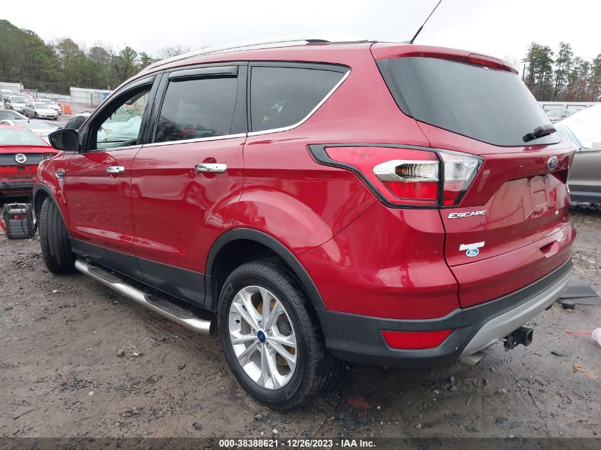 2017 FORD ESCAPE SE - 1FMCU0GD8HUA88290