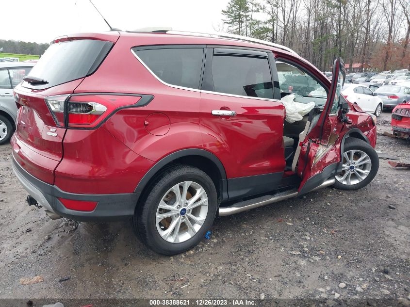 2017 FORD ESCAPE SE - 1FMCU0GD8HUA88290