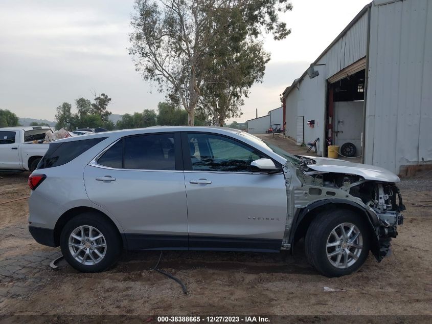 2022 CHEVROLET EQUINOX LT - 3GNAXJEV2NL224558
