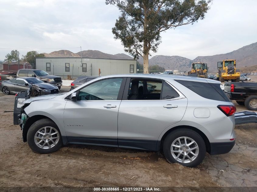 2022 CHEVROLET EQUINOX LT - 3GNAXJEV2NL224558