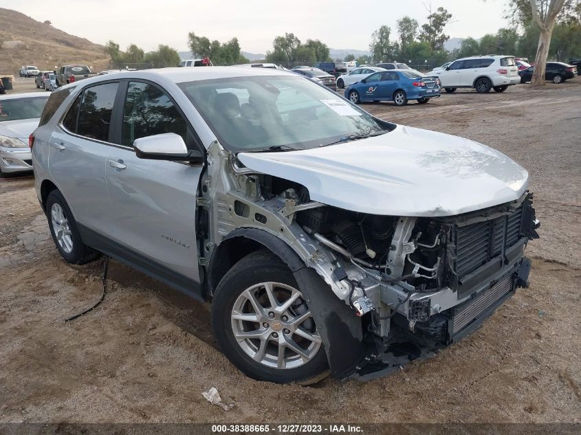 2022 CHEVROLET EQUINOX LT - 3GNAXJEV2NL224558