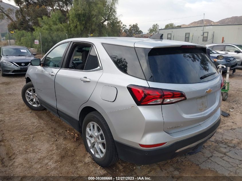2022 CHEVROLET EQUINOX LT - 3GNAXJEV2NL224558