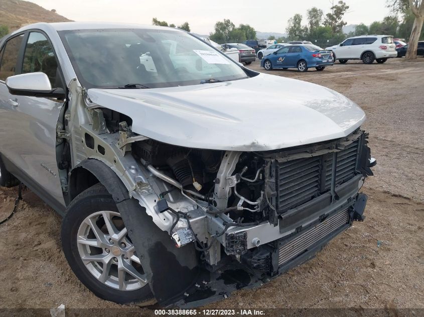 2022 CHEVROLET EQUINOX LT - 3GNAXJEV2NL224558
