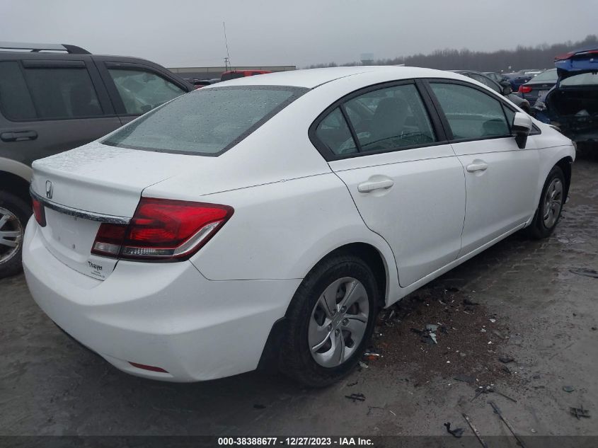 2014 HONDA CIVIC LX - 19XFB2F59EE030583