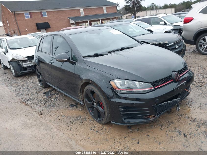 2015 VOLKSWAGEN GOLF GTI 2.0T SE 4-DOOR - 3VW4T7AU9FM094627