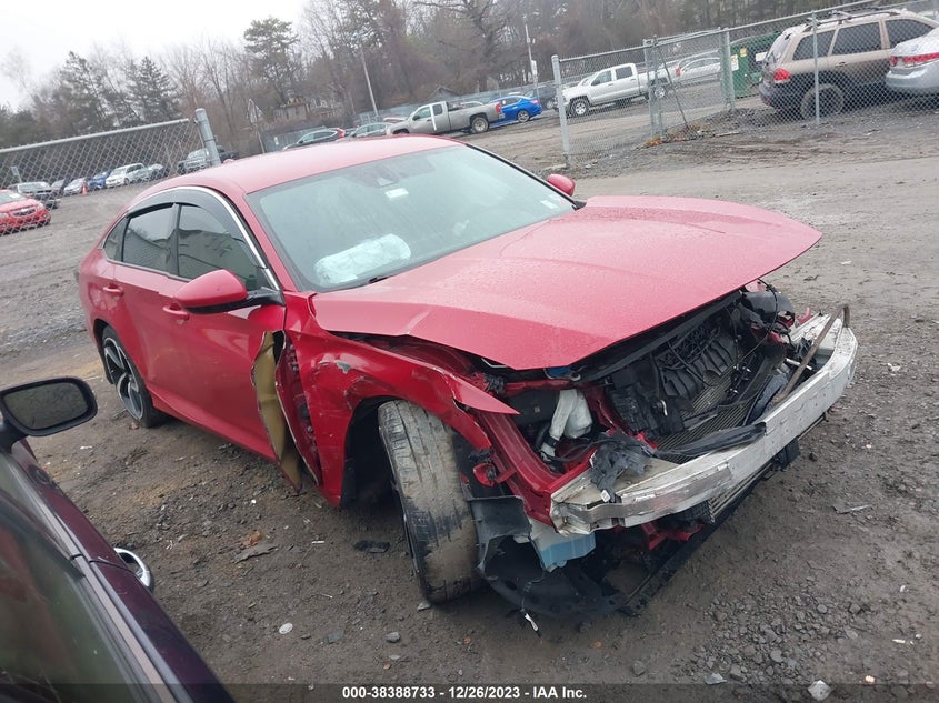 VIN 1HGCV1F36JA043387 2018 HONDA ACCORD SPORT