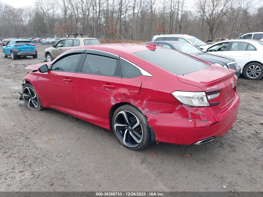 VIN 1HGCV1F36JA043387 2018 HONDA ACCORD SPORT