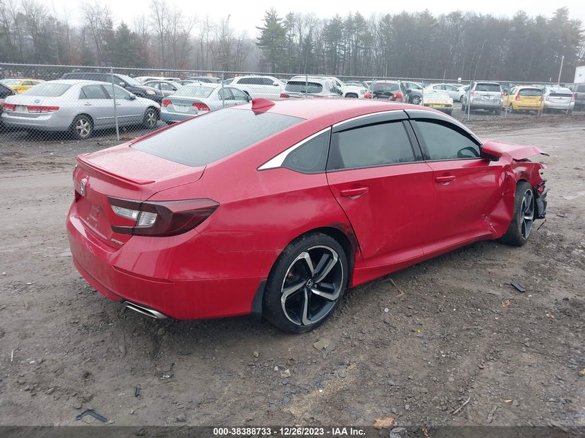 VIN 1HGCV1F36JA043387 2018 HONDA ACCORD SPORT