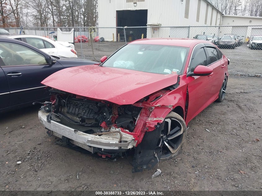 VIN 1HGCV1F36JA043387 2018 HONDA ACCORD SPORT