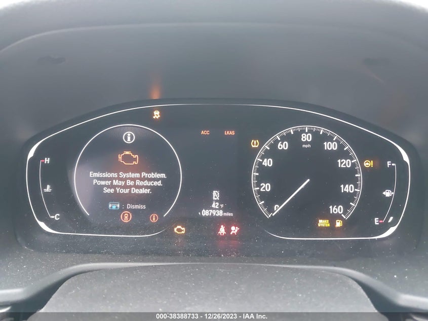 VIN 1HGCV1F36JA043387 2018 HONDA ACCORD SPORT