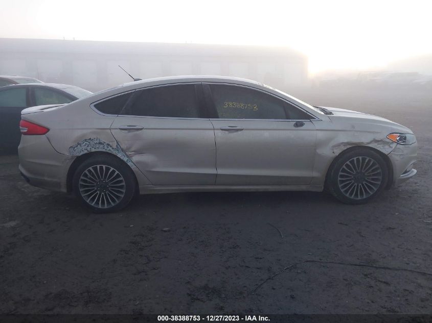 2018 FORD FUSION TITANIUM/PLATINUM - 3FA6P0D94JR205889