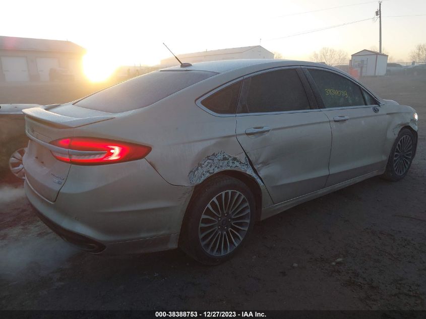 2018 FORD FUSION TITANIUM/PLATINUM - 3FA6P0D94JR205889