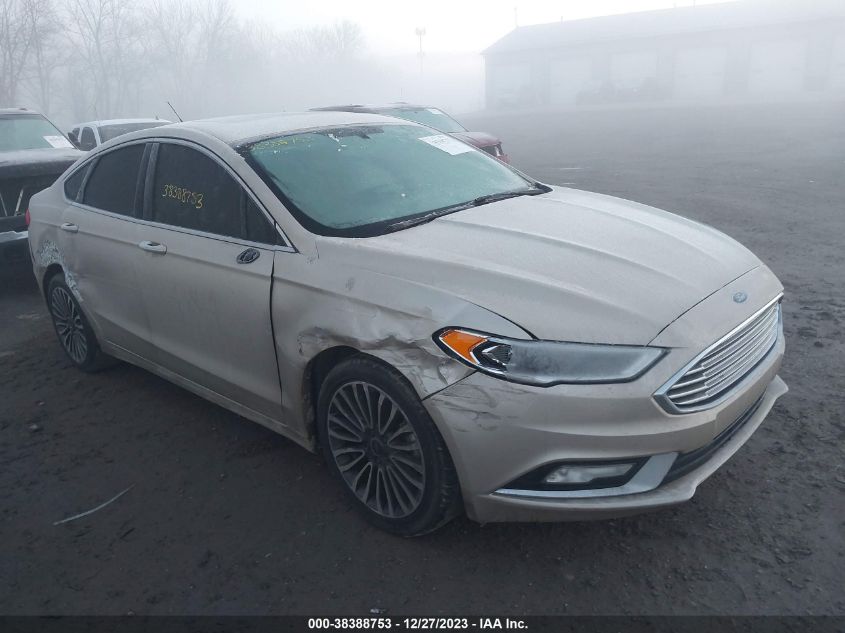 2018 FORD FUSION TITANIUM/PLATINUM - 3FA6P0D94JR205889