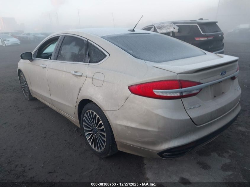 2018 FORD FUSION TITANIUM/PLATINUM - 3FA6P0D94JR205889