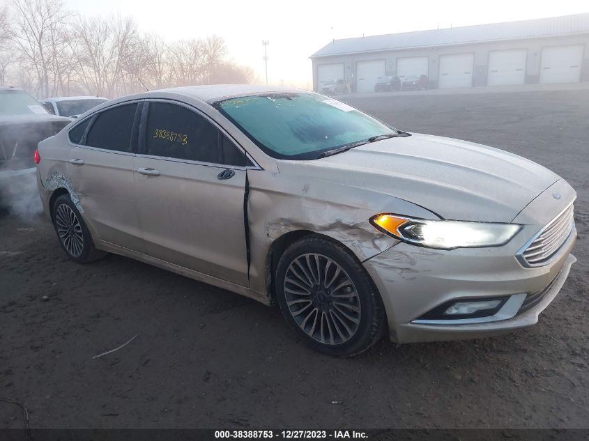 2018 FORD FUSION TITANIUM/PLATINUM - 3FA6P0D94JR205889