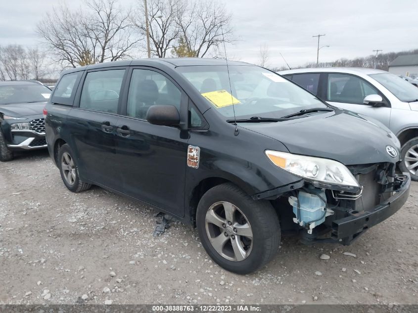 2013 TOYOTA SIENNA L V6 7 PASSENGER - 5TDZK3DC4DS294478