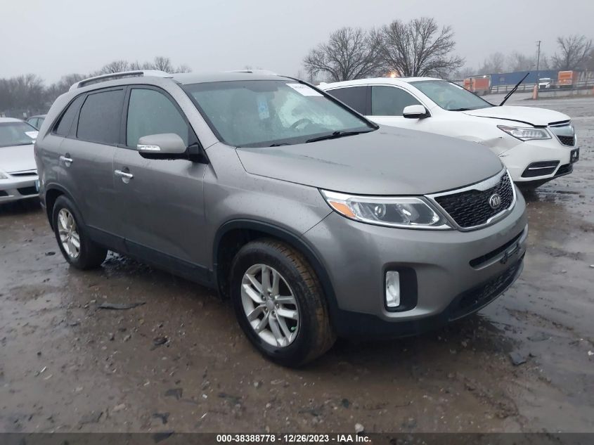 2014 KIA SORENTO LX - 5XYKT4A61EG509574