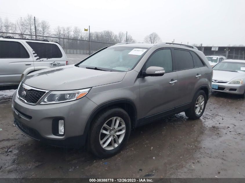 2014 KIA SORENTO LX - 5XYKT4A61EG509574