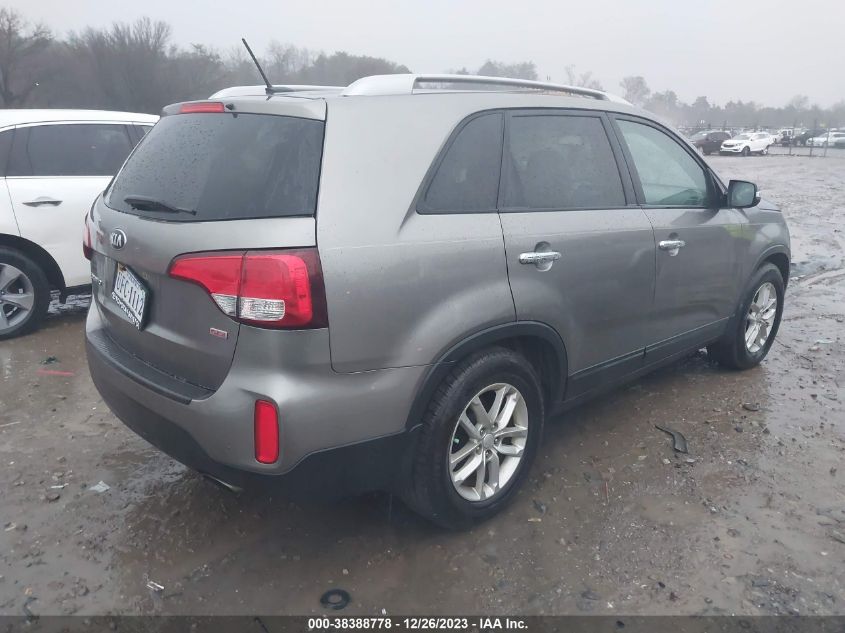 2014 KIA SORENTO LX - 5XYKT4A61EG509574