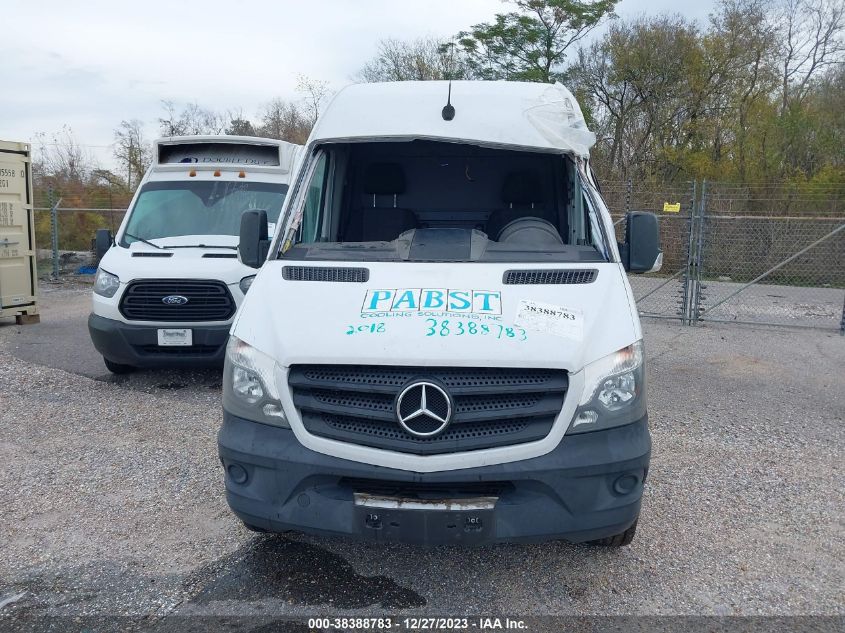 2018 MERCEDES-BENZ SPRINTER 2500 HIGH ROOF V6 - WD3PE8CDXJP609497