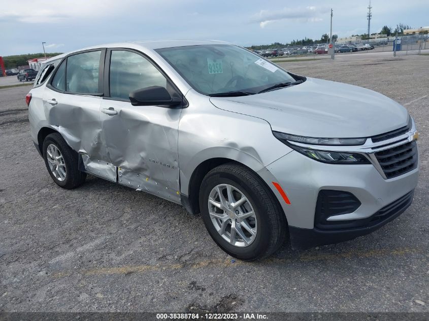 2022 CHEVROLET EQUINOX FWD LS - 3GNAXHEV5NS191764