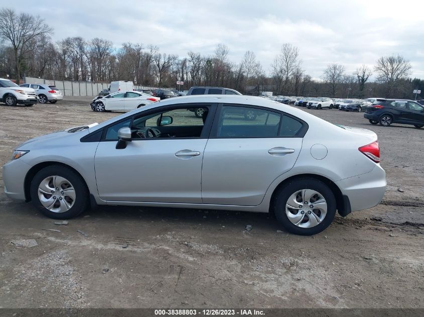 2015 HONDA CIVIC LX - 19XFB2F50FE286354