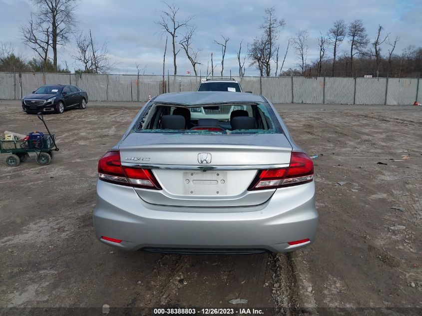 2015 HONDA CIVIC LX - 19XFB2F50FE286354