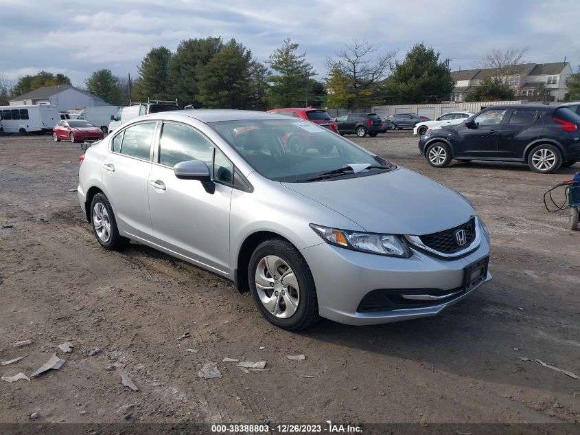 2015 HONDA CIVIC LX - 19XFB2F50FE286354