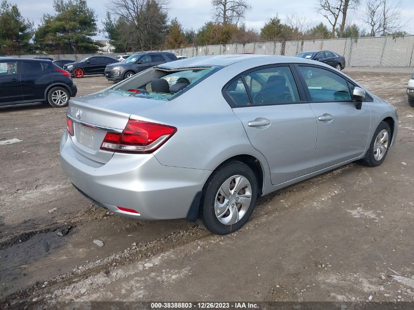 2015 HONDA CIVIC LX - 19XFB2F50FE286354