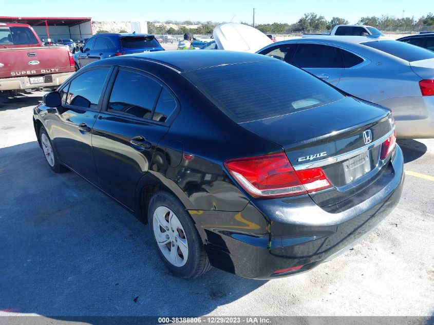 2013 HONDA CIVIC LX - 2HGFB2F58DH560595